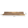thumbnail image 2 of Bloomingville Boho Hand Carved Curved Wood Tray, Natural, 2 of 5