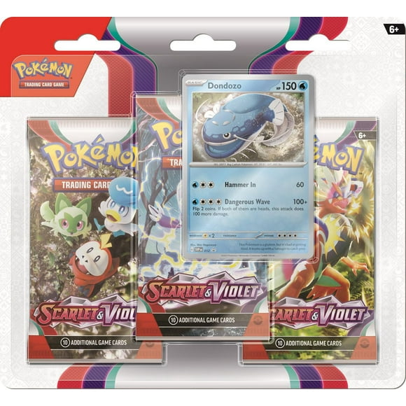 Pokémon TCG: Scarlet & Violet Three-Booster Blister - Dondozo