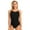 Black, variant on TSSOE Classic V-Neck Camisole Dance Leotards for Women Cotton Spaghetti Straps Ballet Costume White XL