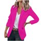 thumbnail image 2 of Puntoco, abrigo para mujer, blusa fina de manga larga con botones, camisa, modelos de primavera, traje pequeño sólido, tops, liquidación de Navidad Puntoco Puntoco-2637, 2 of 5
