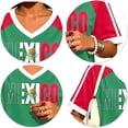 thumbnail image 4 of Y2K Aesthetic Soccer Jersey Tee for Women V-Neck Short Sleeve, Retro Football Fan Streetwear, Trendy Sporty Shirt for Game Day Party Casual Summer Outfit (Green, M), 4 of 6