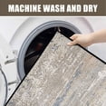 thumbnail image 5 of Modern Abstract Kitchen Mat 31"x20" Non Slip Soft Plush Low Profile Kitchen Rug, Textured Sink Mat for Laundry Room Bedroom Office, 5 of 6