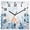 Blue, variant on Coastal Coral Wooden Wall Clock Silent Non Ticking, Blue Ocean Starfish Turtle Watercolor Square Wall Clocks Battery Operated, Decor Clock for Home Office, Living Room, Kitchen, 12 Inch