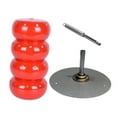 thumbnail image 3 of DOLITY Support de Rangement pour Sucettes Bonbonnières 24cm Hauteur Multifonctionnel 40 Trous Rouge pour B, 3 of 7