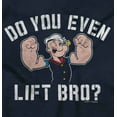thumbnail image 2 of Do You Even Lift Bro Popeye Sailor Youth T Shirt Tee Boys Infant Toddler Brisco Brands 12M, 2 of 6