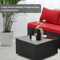 thumbnail image 4 of Ainfox 4 Pcs Outdoor Patio Furniture Sofa Set on Sale,Red, 4 of 7