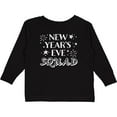 thumbnail image 3 of Inktastic New Year's Eve Squad with Stars in White Boys or Girls Long Sleeve Toddler T-Shirt, 3 of 5