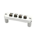 thumbnail image 1 of Puente de guitarra eléctrica Accesorios para instrumentos musicales Puente de sillín resistente, repuesto, para bajo eléctrico, 1 of 9