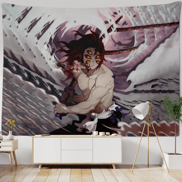 Demon Slayer Hanging Cloth Studio Booth Props Tapestry Wall Hanging Wall Hanging Art Anime Tapestrys IndoorsLiving Room College Dormitory Room Home Decoration Walmart