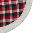 thumbnail image 2 of Northlight Plaid Mini Christmas Tree Skirt with High Pile Fleece Trim - 20", 2 of 4