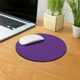 thumbnail image 5 of WIRESTER 7.88 in Round Mouse Pad with Non-Slip Rubber Base for Computers, Laptop, Office & Home - Solid Orchid Purple, 5 of 5