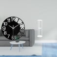 thumbnail image 2 of Reloj de pared grande,Reloj de pared acrílico silencioso y moderno,Reloj de pared grande para oficina,silencioso,fácil de leer y sencillo.,Mesa auxiliar redonda,Mesa auxiliar redonda de, 2 of 8