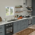 thumbnail image 2 of Logmey 30-inch Stainless Steel Single Bowl Kitchen Sink Quiet Design X-Shaped Drainage 16Gauge Workstation with Multifunctional Sprayer LM-WAL-LT3022R1R1-F, 2 of 9