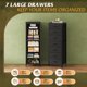 thumbnail image 4 of Armario alto WLIVE de tela con 7 cajones, 40 x 32 x 115 cm, 4 of 9