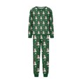 thumbnail image 5 of Family Matching Christmas Pajamas Set, Long Sleeve 2-Piece PJs for Family Members of All Ages, Christmas Themed Printed Soft Family Loungewear for Holiday Party, 5 of 5