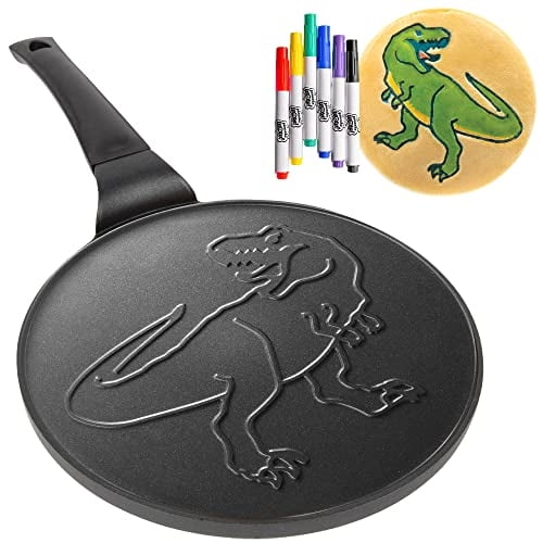 Jumbo Dinosaur Pancake Pan Make Giant 10" Jurassic Pancakes for