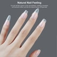 thumbnail image 3 of 420PCS Soft Gel Tips Full Cover Frosted False Nail Tips Press On Fake Nails for Soak Off Nail Extensions Nail Art Tool, 3 of 4