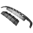 thumbnail image 3 of Ikon Motorsports Compatible with 15-23 Chrysler 300 Rear Diffuser Lip IKON V2 Style Matte Black Rear Bumper Lower Valance Shark Fins 2PCS Set - PP, 3 of 9