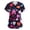 Dark BlueA_03126RR, variant on Hearthz S-5XL Valentine Scrubs Tops for Women Love Heart Graphic Womens Scrubs V Neck Short Sleeve Nurse Working Uniforms with Pocket