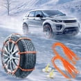 thumbnail image 7 of Anti Snow Chains, Snow Tire Chains, Reusable Anti-skid Tire Snow Chains, 2026 Upgraded Portable Pickup Truck and SUV Chains,Emergency Anti-skid Ties for Muddy Winter Roads, 7 of 7