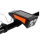 thumbnail image 4 of Faro de ciclismo LED recargable por USB con energía solar para bicicleta con, 4 of 8