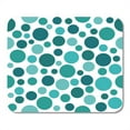 thumbnail image 1 of JSDART Tapis de Souris Motif à Pois Bleu Graphique Mignon Moderne Cercle Rond 9x10 Pouces, 1 of 1