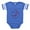 Royal Blue, variant on CafePress - NEVER GIVE UP ON DREAMS - Cute Infant Baby Football Bodysuit