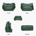 thumbnail image 4 of VOLGANIK ROCK Bolsos para mujer, bolso de hombro de piel sintética suave, bolso cruzado para mujer, bolso de bolsillo ligero, 4 of 5