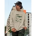 thumbnail image 2 of Insects Encyclopedia Sweatshirt Men -Denis Diderot Designs, Male XX-Large, 2 of 4