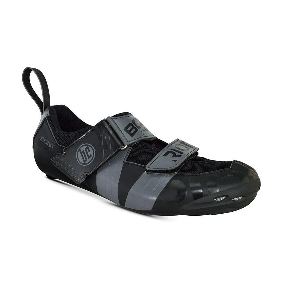 Bont Riot TR+ Triathlon Shoe Black/Charcoal EU 41 / US 7.5