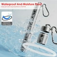 thumbnail image 6 of HOMEYA Metal Travel Pill Organizer,Portable Waterproof Large Aluminum Alloy Weekly Pill Box,BPA Free 7 Day Medicine Organizer for Vitamin,Fish Oil, Sliver, 6 of 10