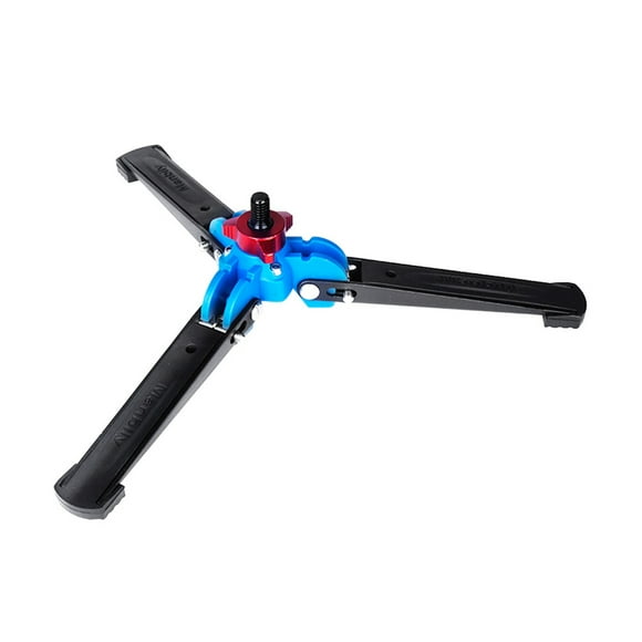 Manbily M-1 Support Universel Portable Mini Trépied de Trois Pieds Base pour Monopode avec Vis de 3/8 Pouces