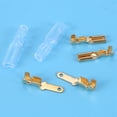 thumbnail image 5 of 400Pcs/100Pairs Female Male Spade Crimp Terminals Sleeve Wire Wrap Connector for 22-16 Awg 2.8Mm, 5 of 9