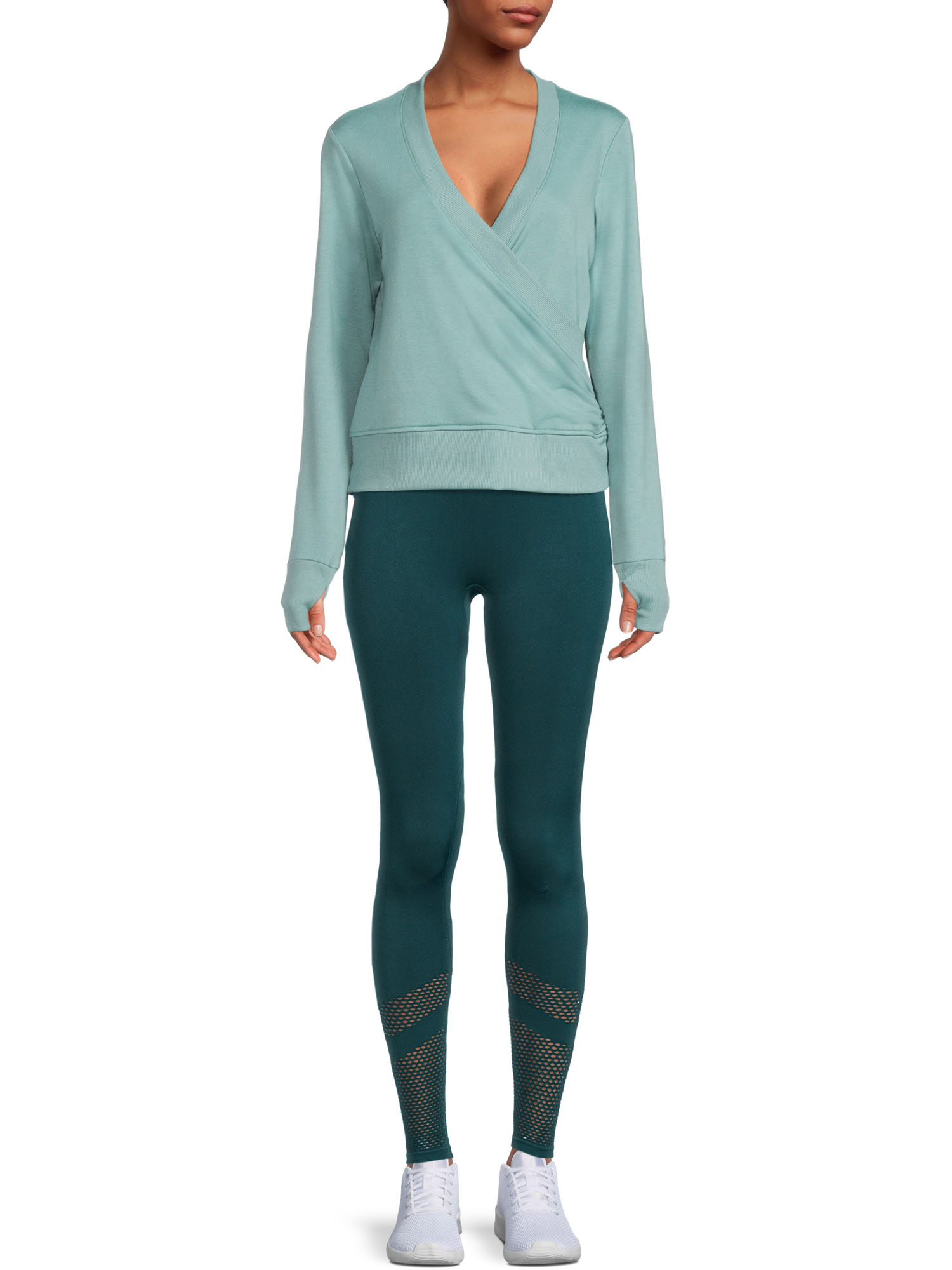 Women's Yoga Wrap Top