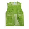 thumbnail image 4 of Cameland Plus Size Men Vest Tops Solid-Color Convenient Mesh Outdoor Breathable Zipper Pockets V-Neck Tank Top, 4 of 7