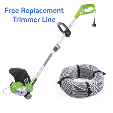 Greenworks 15-Inch 5.5 Amp Corded String Trimmer + FREE 240-Foot Replacement Trimmer Line ($10.99 (Best Value String Trimmer)