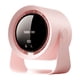 thumbnail image 3 of Ventilador de escritorio silencioso, ventilador de sobremesa o colgante, ventilador portátil de aire acondicionado personal Rosa, 3 of 9
