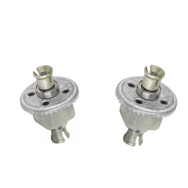 2 Pedazos Diferencial 2.4G 46km / H Metal Piezas de Montaje para Camión de de a Escala 1/10 Macarena Piezas de repuesto para automóviles RC