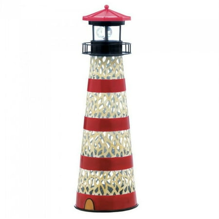 Outdoor Solar Figurines Metal Lighthouse Garden Statue Outdoor Solar Figurines Metal Lighthouse Garden Statue Iron