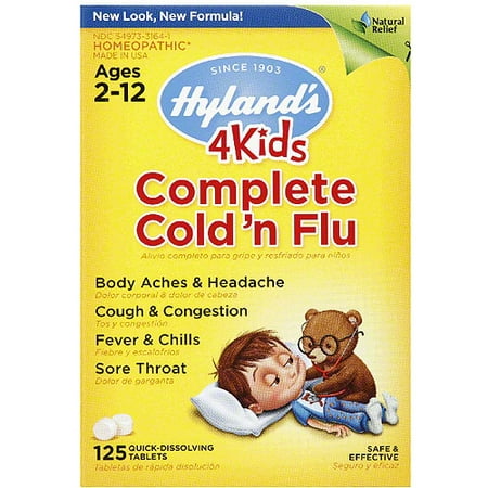 Hyland Complete Cold N Flu 4kids, 125 Tb (pack