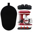 thumbnail image 2 of Mixer Slider Mat for Kitchenaid Stand Mixer Slider Mat with Bendable Cord Organizer for KitchenAid 6-8 Qt Appliances Air Fryer Slider Mat (6-8Qt, Black), 2 of 4