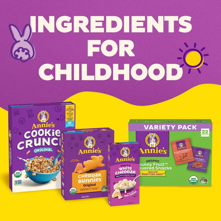 Annie's Cookie Crunch Original Cereal, Organic, Gluten Free, Whole