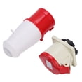thumbnail image 2 of Phase Plug,3P+E Industrial Plug Socket Pin Plug Socket Industrial Plug Socket Set Sleek Aesthetic, 2 of 9