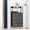 Dark Gray, variant on Tall 5-Drawer Dresser for Bedroom – Fabric Storage Chest with Sturdy Steel Frame, Wood Top, Easy Pull Handles, Stylish Organizer for Hallway, Closet, Living Room – White Leather –5 Drawers