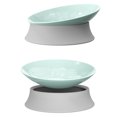 thumbnail image 3 of Maytalsory Elevated Cat Bowl With Adjustable Angle For Neck Protection Tilted To Neck Of Cat Bowl And Anti Light pink, 3 of 6