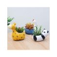 thumbnail image 4 of Cartoon Animal Flowerpot Fleshy Flower Pot Figurine Landscape Potted Decor, 4 of 4