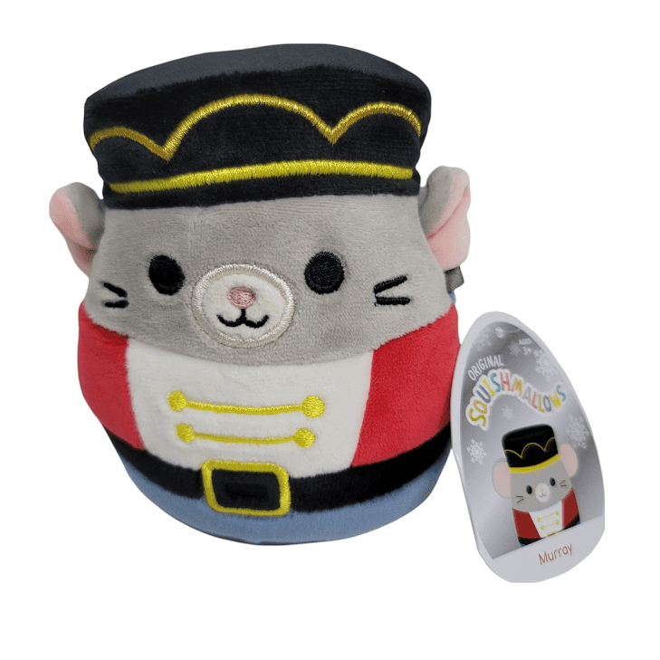 Squishmallows Official Kellytoys Plush 4.5 Inch Murray the Mouse Ultimate Soft Stuffed Toy