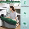 thumbnail image 3 of Deep Green Area Rug for Living Room,5x8 Rug,Fluffy Thick Rug for Bedroom,Soft Indoor Furry Rug for Kids Room,Teen,Women,Shag Modern Cool Rug for Nursery Playroom Classroom,Carpet, 3 of 8
