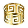 thumbnail image 3 of Napkin Rings Napkin Rings7 Piece Metal Napkin Ring Holder, 3 of 4