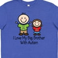 thumbnail image 4 of Inktastic I Love My Brother with Autism Youth T-Shirt, 4 of 5